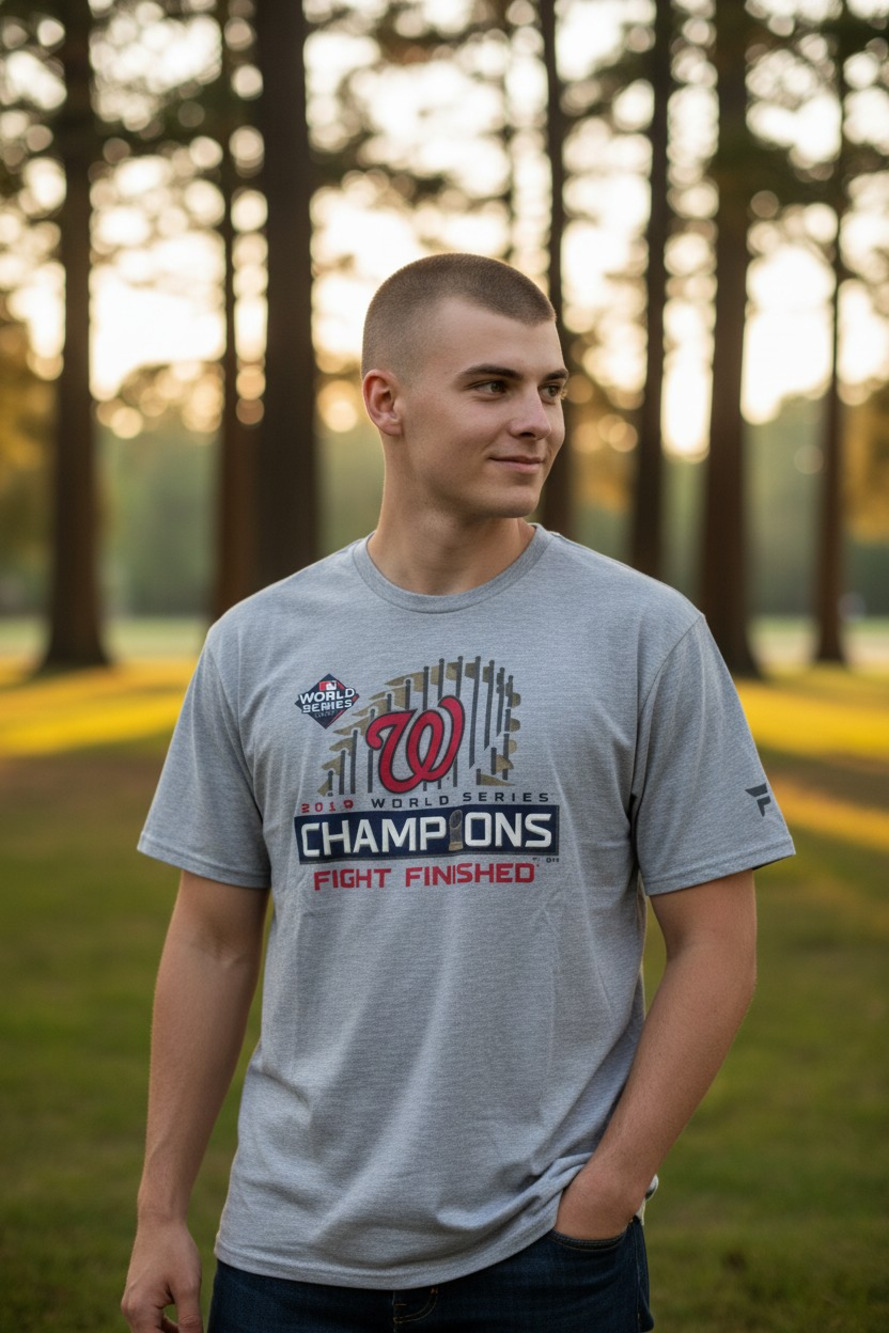 Fanatics Washington Nationals 2019 World Series Champions T-shirt Size: Large